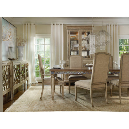 Sanctuary Four Door Console by Hooker Furniture. Made from unique in a modern style.