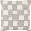 Off-White, Sterling Grey / Down Feather / 18" x 18"