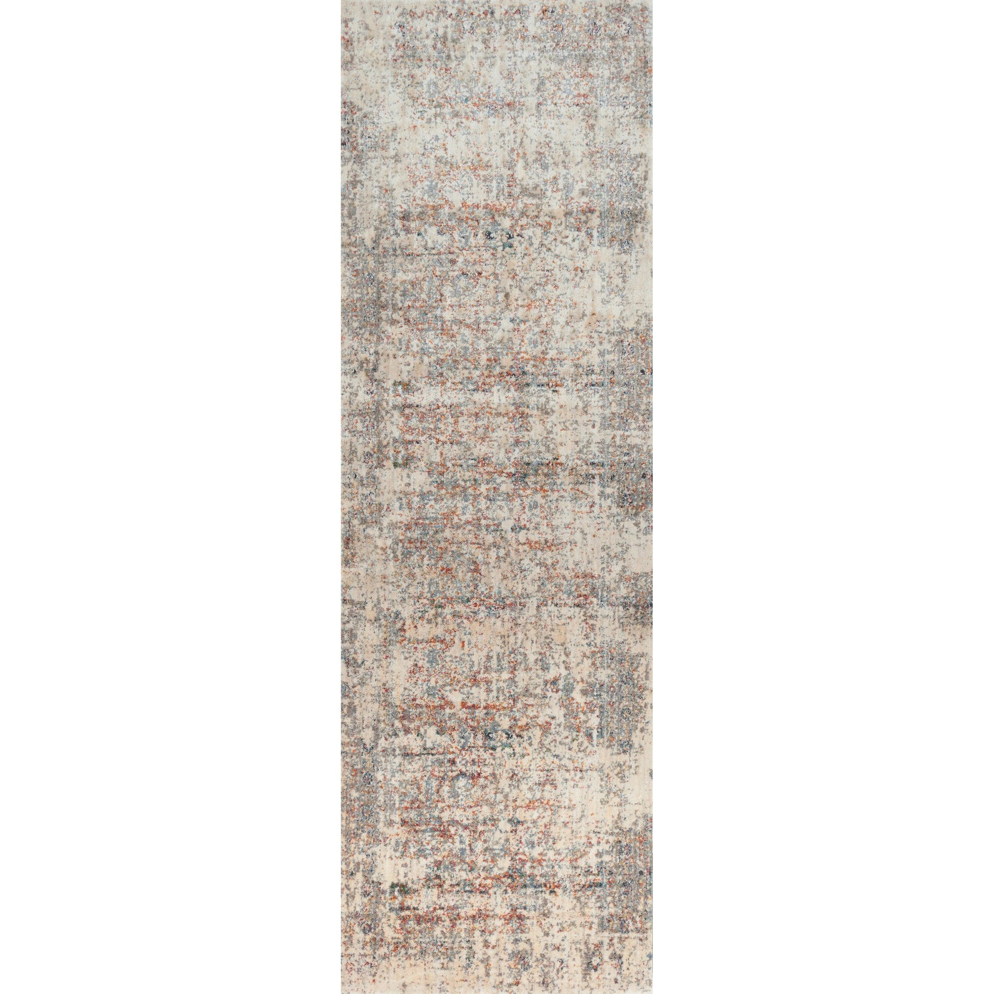 Javari JV-01 Rug by Loloi in ivory, granite. Made from polyester, polypropylene in a transitional style.