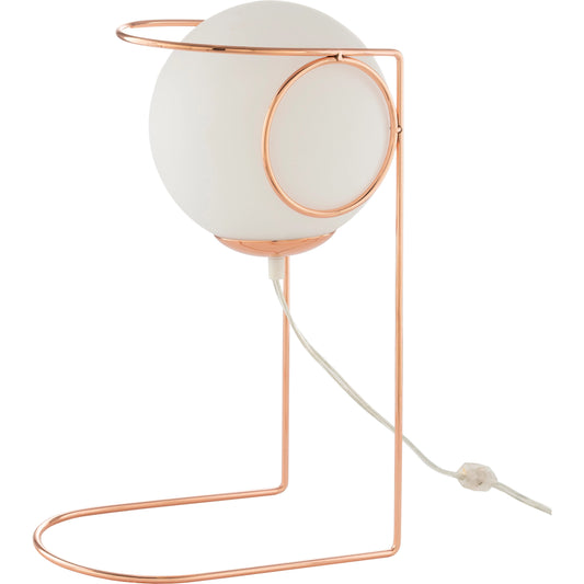 Jaliyah - 11590 by Surya in translucent, metallic rose gold and powder coated. Made from metal in a modern style.