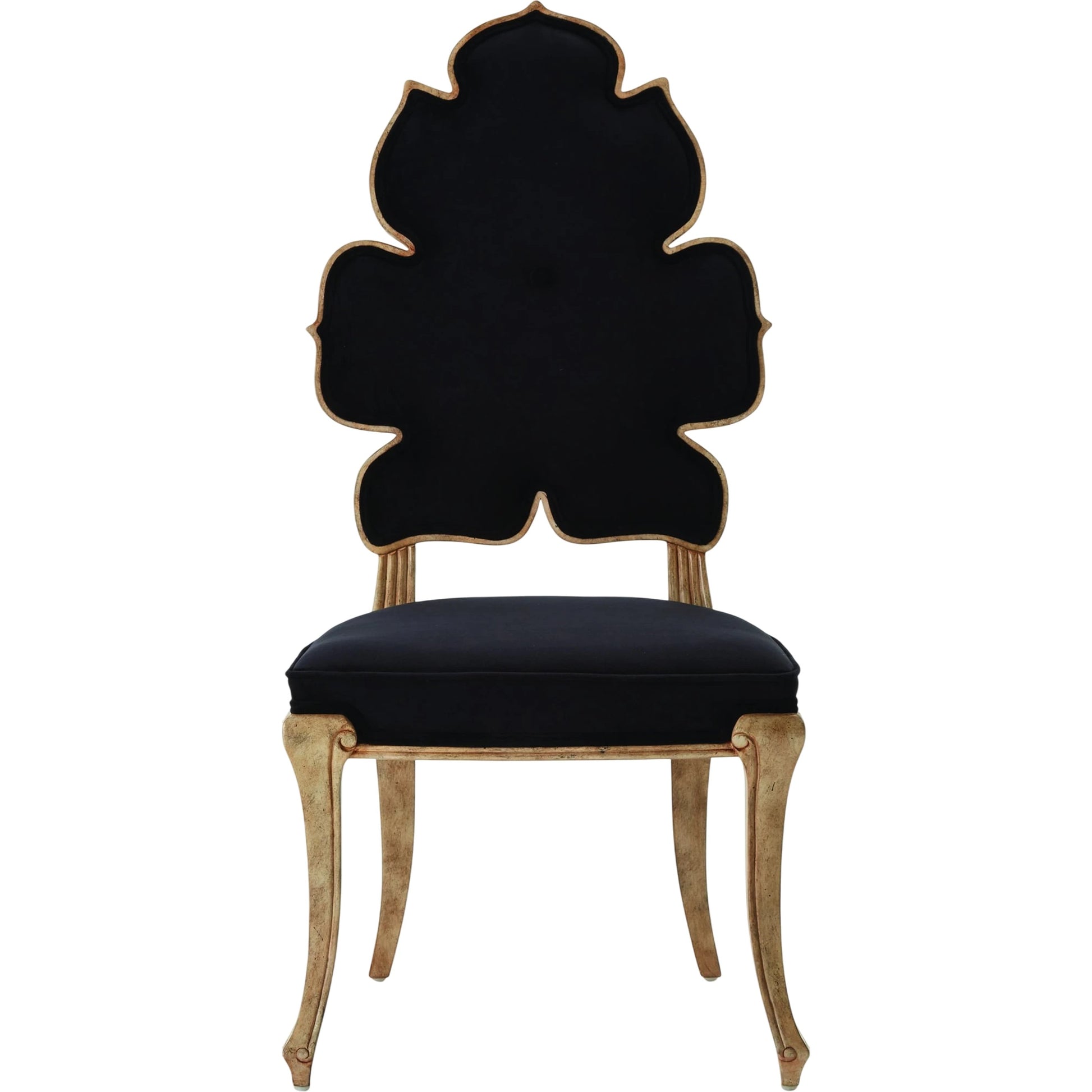 Wiggle Dining Chair by Global Views. Made from rubberwood in a cottage & farmhouse style.