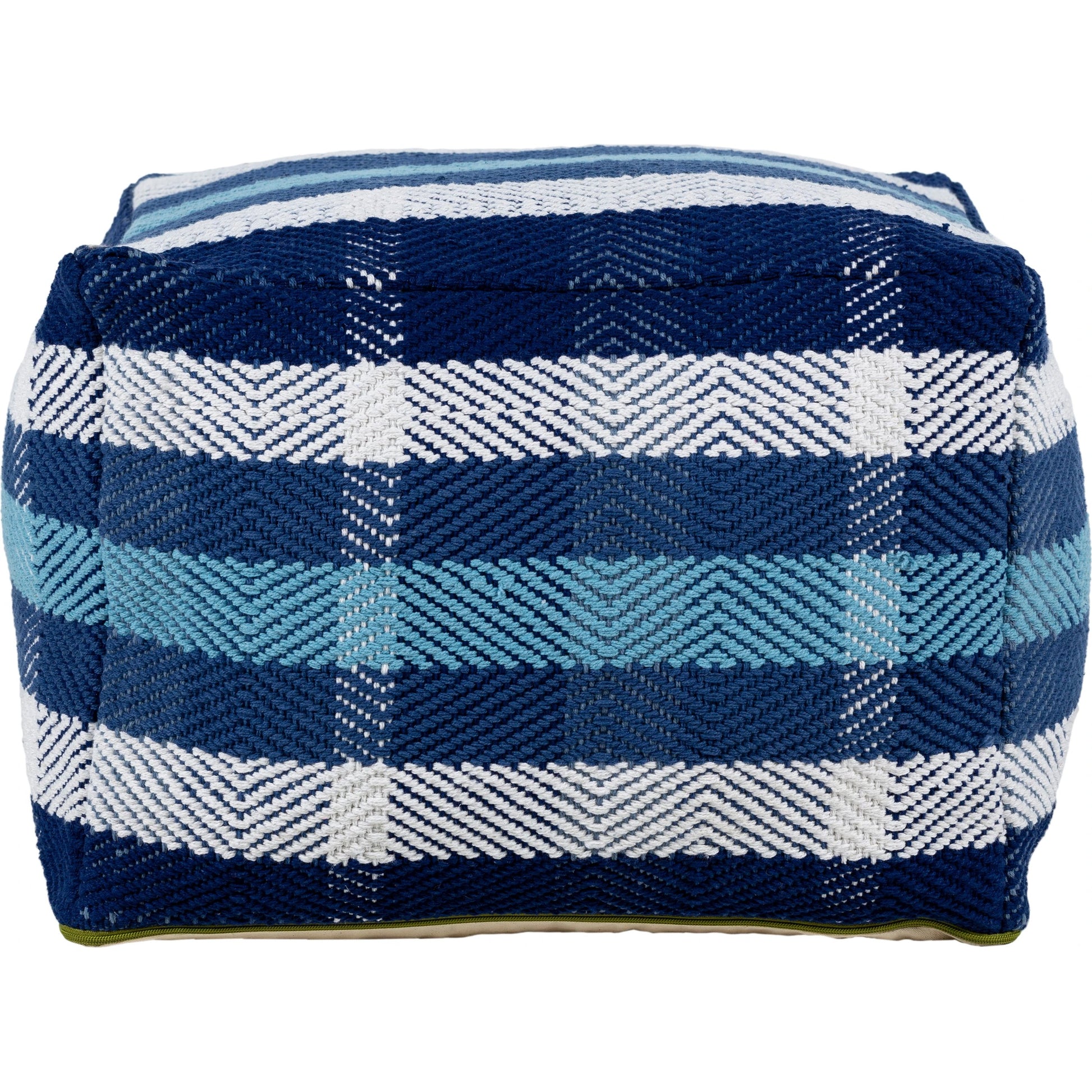 Jacobean - 36351 by Surya in beige, dark blue, denim. Made from 100% cotton, 100% polybeads in a cottage & farmhouse style.