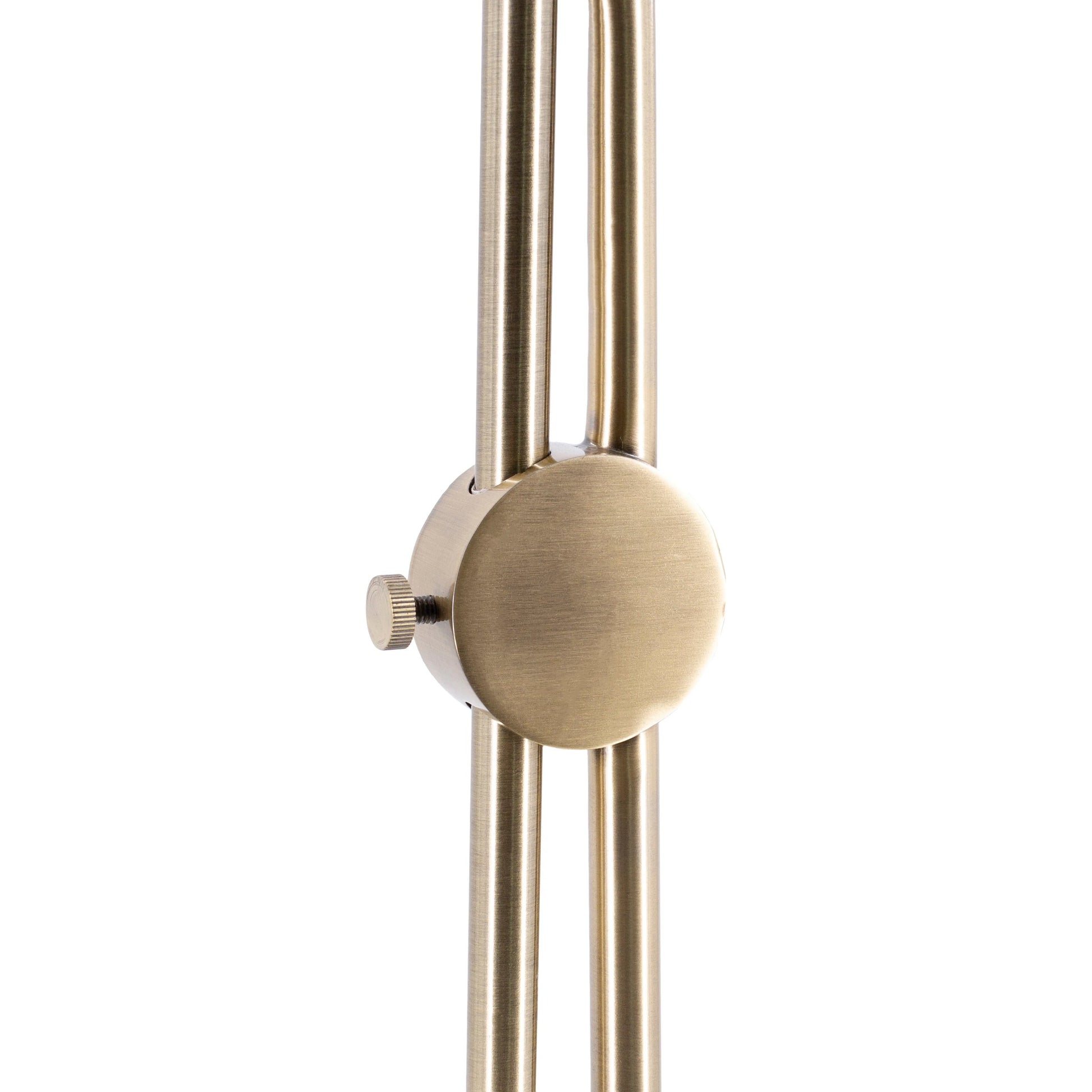 Jace - 23749 by Surya in metallic brass, translucent, white, ivory and white, gold. Made from polyester, metal in a modern style.