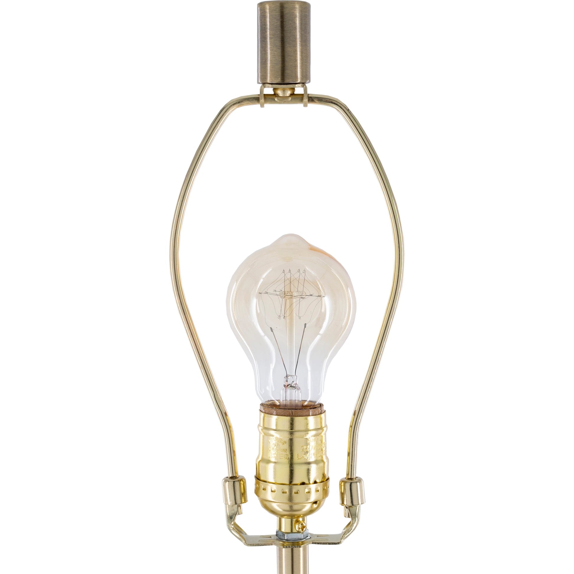 Jace - 23749 by Surya in metallic brass, translucent, white, ivory and white, gold. Made from polyester, metal in a modern style.