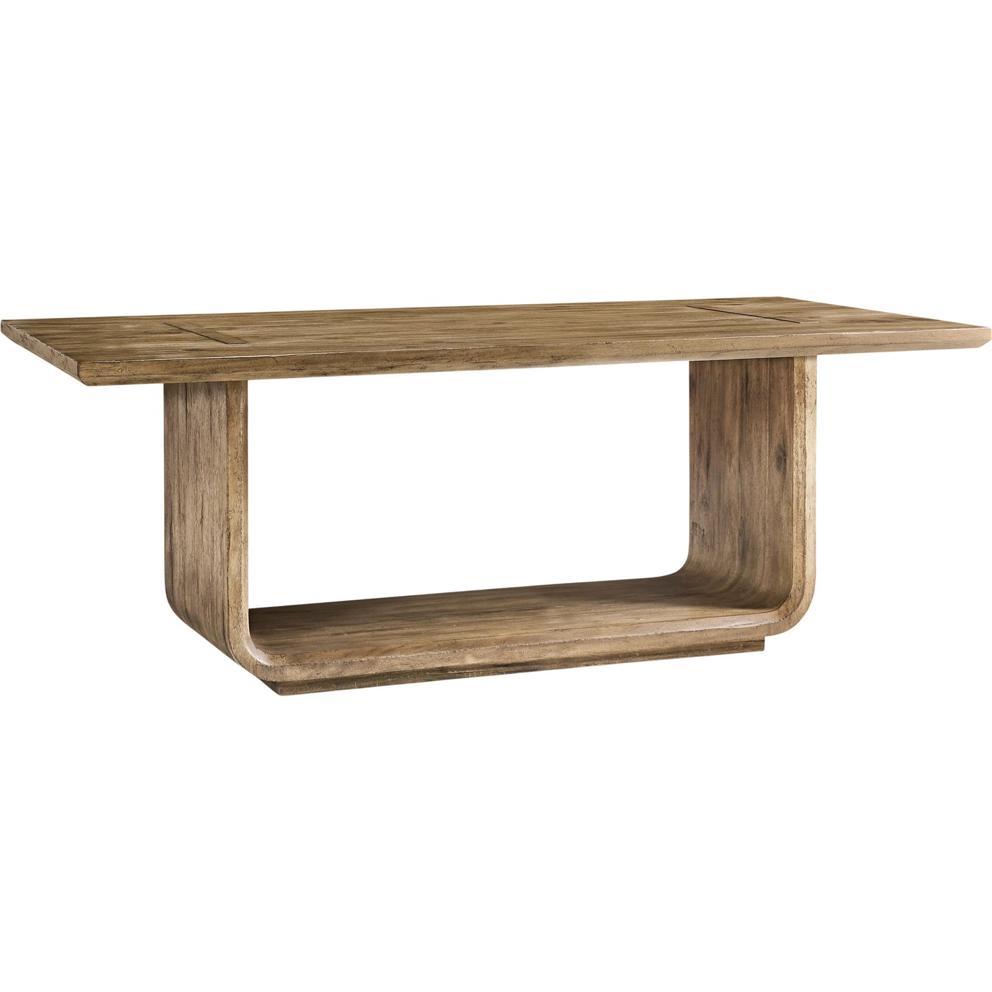 001 SI-2535752 | Primary Silo | Stone Ridge Rectangular Table 86" by Jonathan Charles in tully light acacia. Made from main acacia veneer in a unique style.