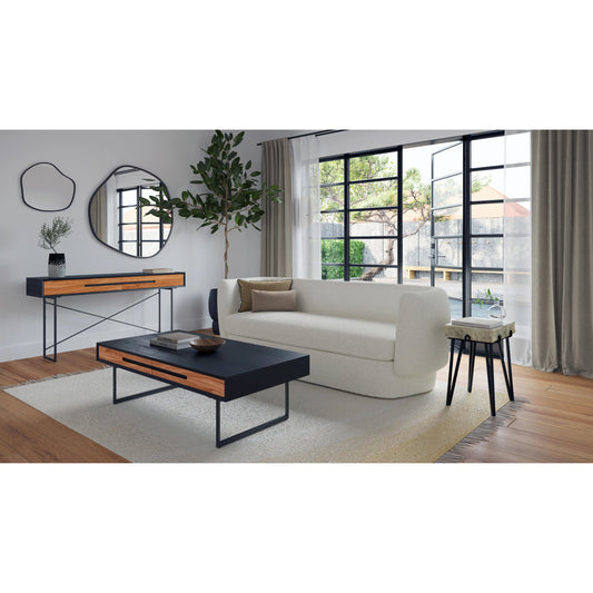 Vienna Console Table by Moe's Home Collection. Made from solid reclaimed teak doors, solid mango, steel legs, mdf in a unique style.