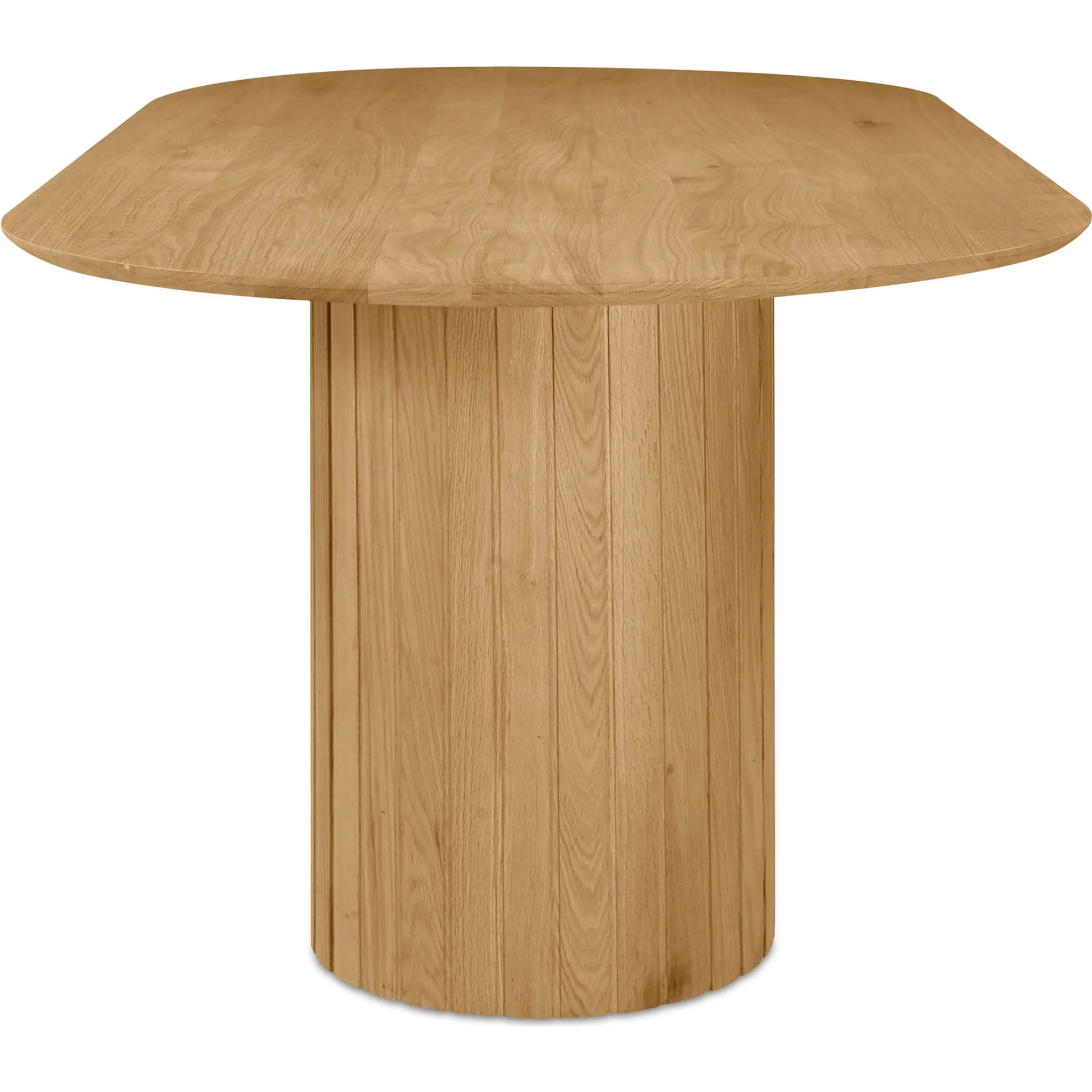 Povera Dining Table by Moe's Home Collection in black. Made from solid acacia wood in a modern style.