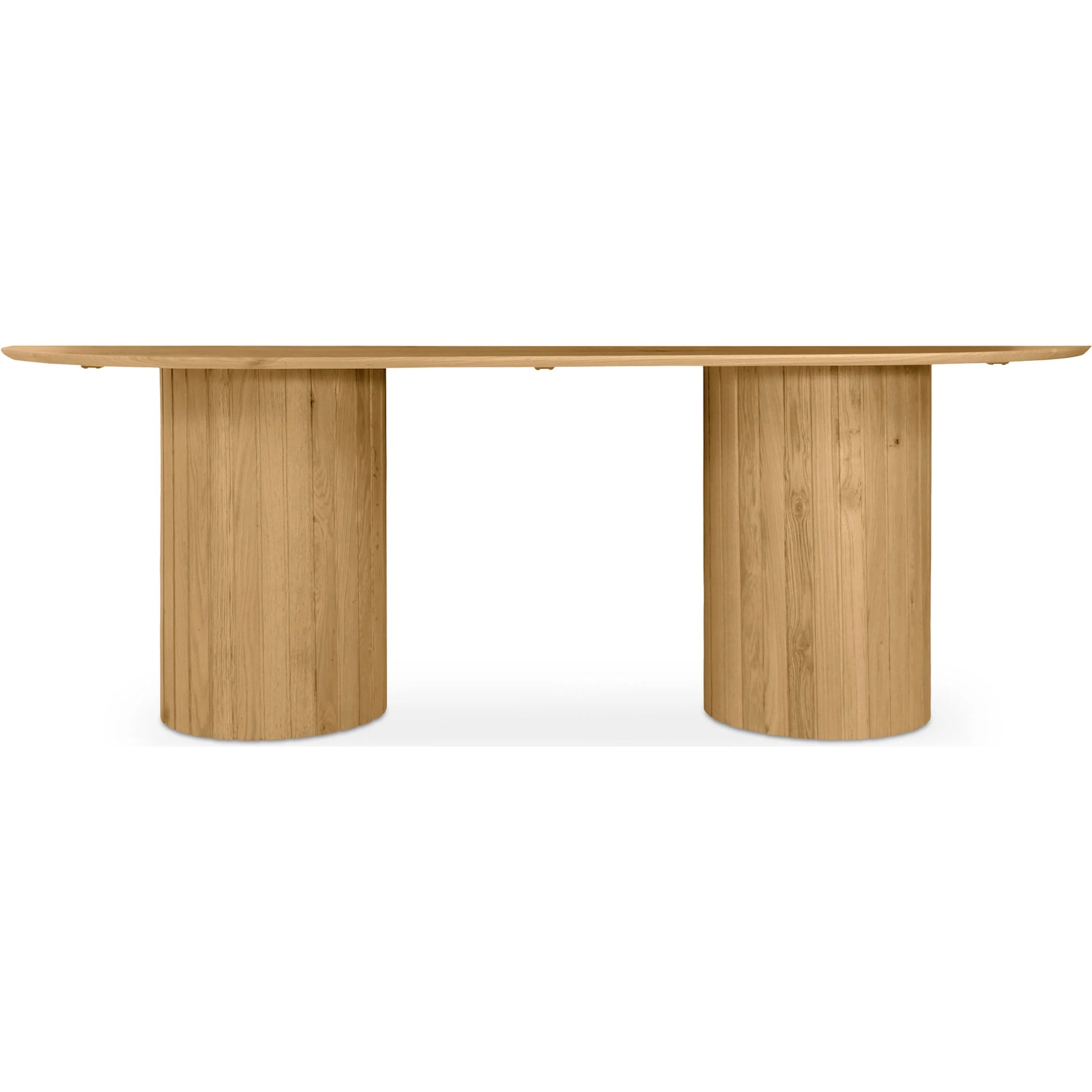 Povera Dining Table by Moe's Home Collection in black. Made from solid acacia wood in a modern style.