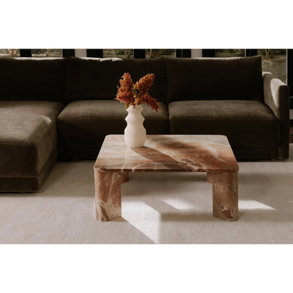Segment Coffee Table by Moe's Home Collection. Made from marble in a modern style.