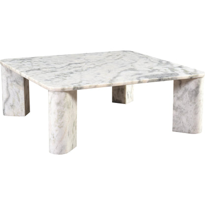 Segment Coffee Table by Moe's Home Collection. Made from marble in a modern style.