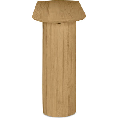 Povera Console Table by Moe's Home Collection in black. Made from solid acacia wood in a modern style.