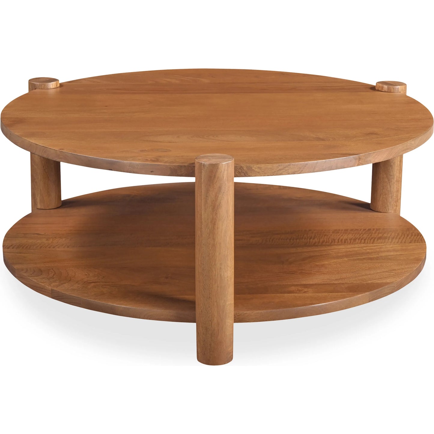 001 SI-2253922 | Primary Silo | Olsen Coffee Table by Moe's Home Collection in rustic farmhouse. Made from solid mango wood in a transitional style.