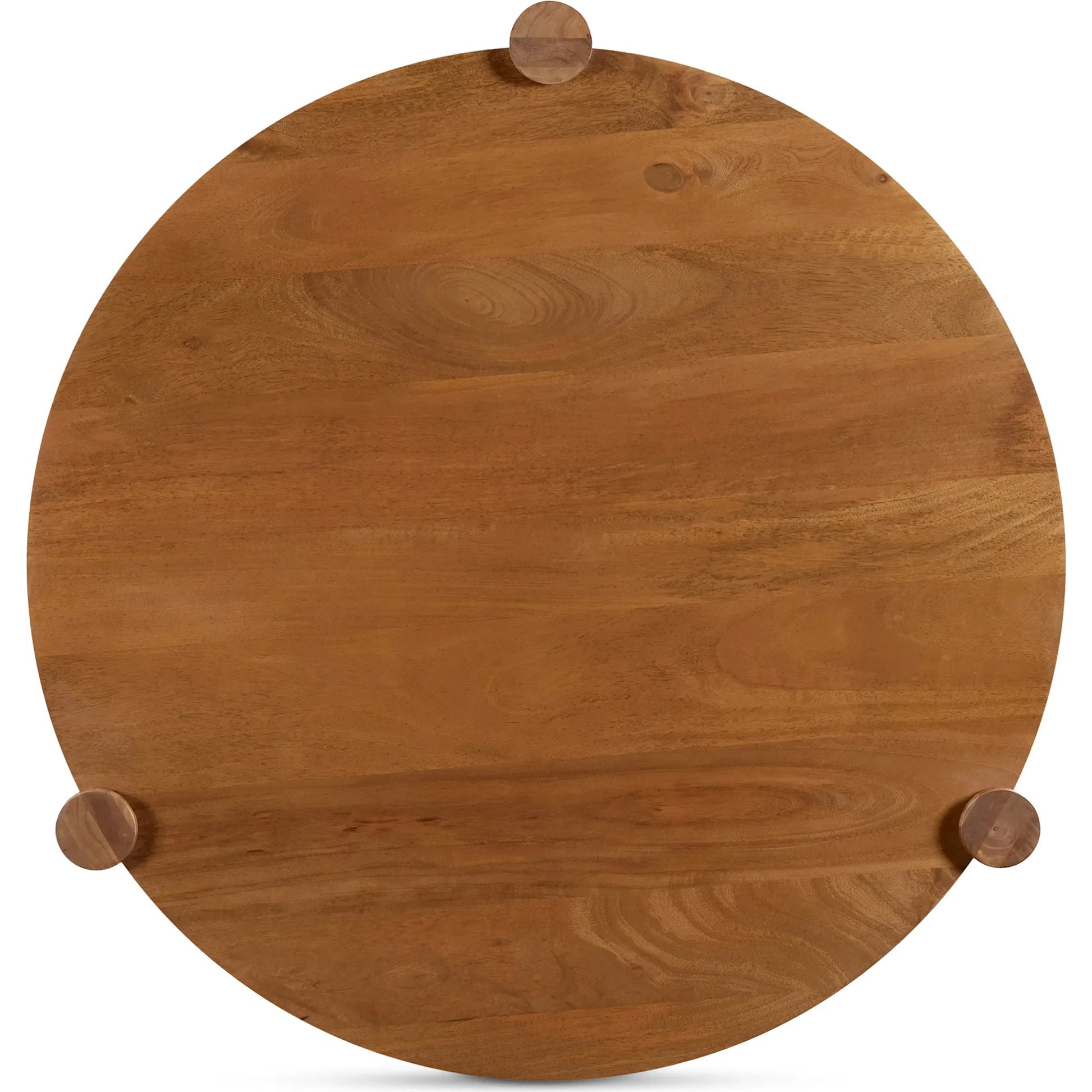 Olsen Coffee Table by Moe's Home Collection in rustic farmhouse. Made from solid mango wood in a transitional style.