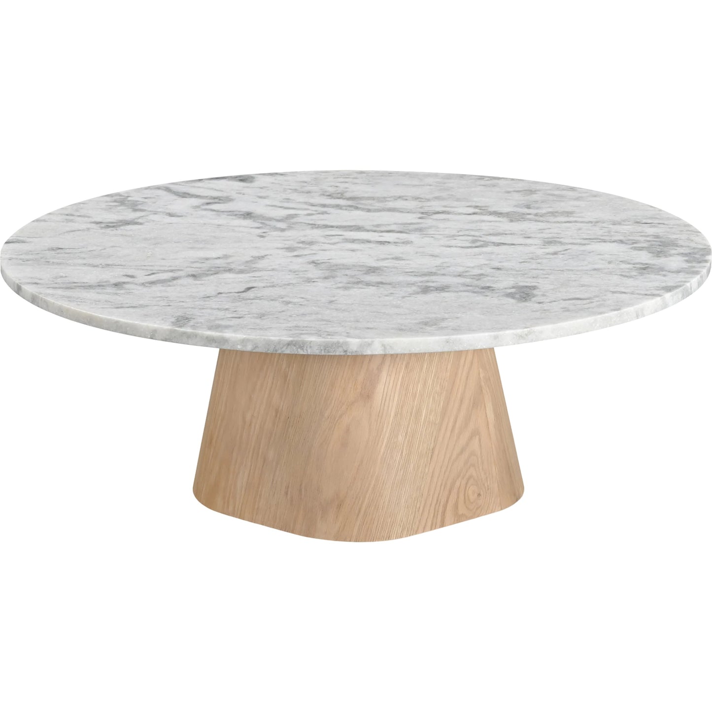 001 SI-2253720 | Primary Silo | Evelyn Coffee Table by Moe's Home Collection in natural. Made from raj grey marble top, oak veneer over plywood, mdf, mix wood for base structure in a transitional style.