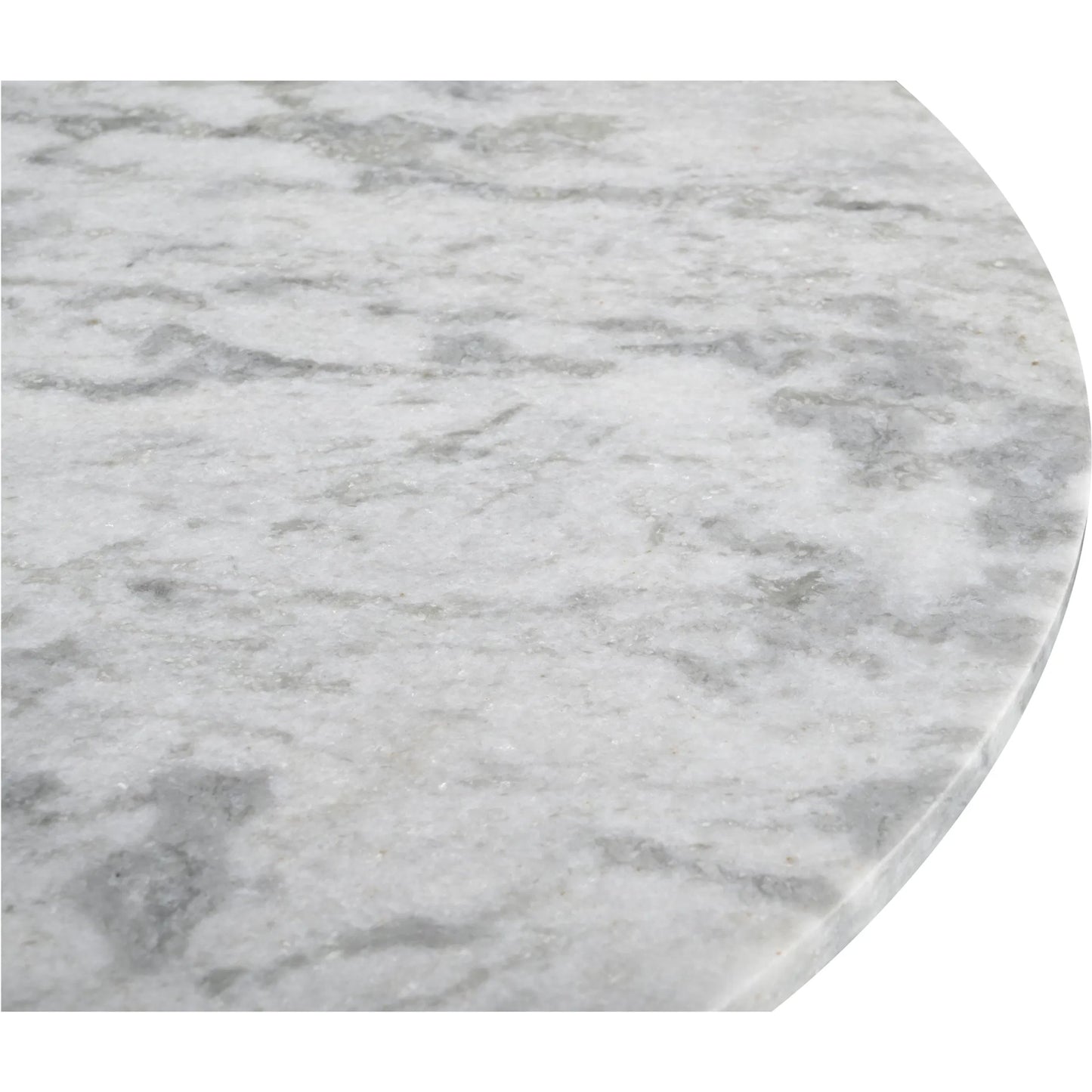 008 SI-2253720 | Closeup | Evelyn Coffee Table by Moe's Home Collection in natural. Made from raj grey marble top, oak veneer over plywood, mdf, mix wood for base structure in a transitional style.