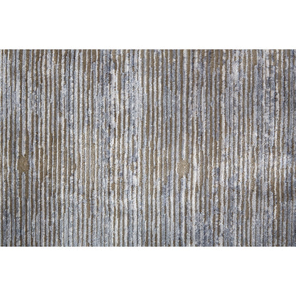 Laina Transitional Rug - 39GAF by Feizy in taupe, silver, tan. Made from unique in a unique style.