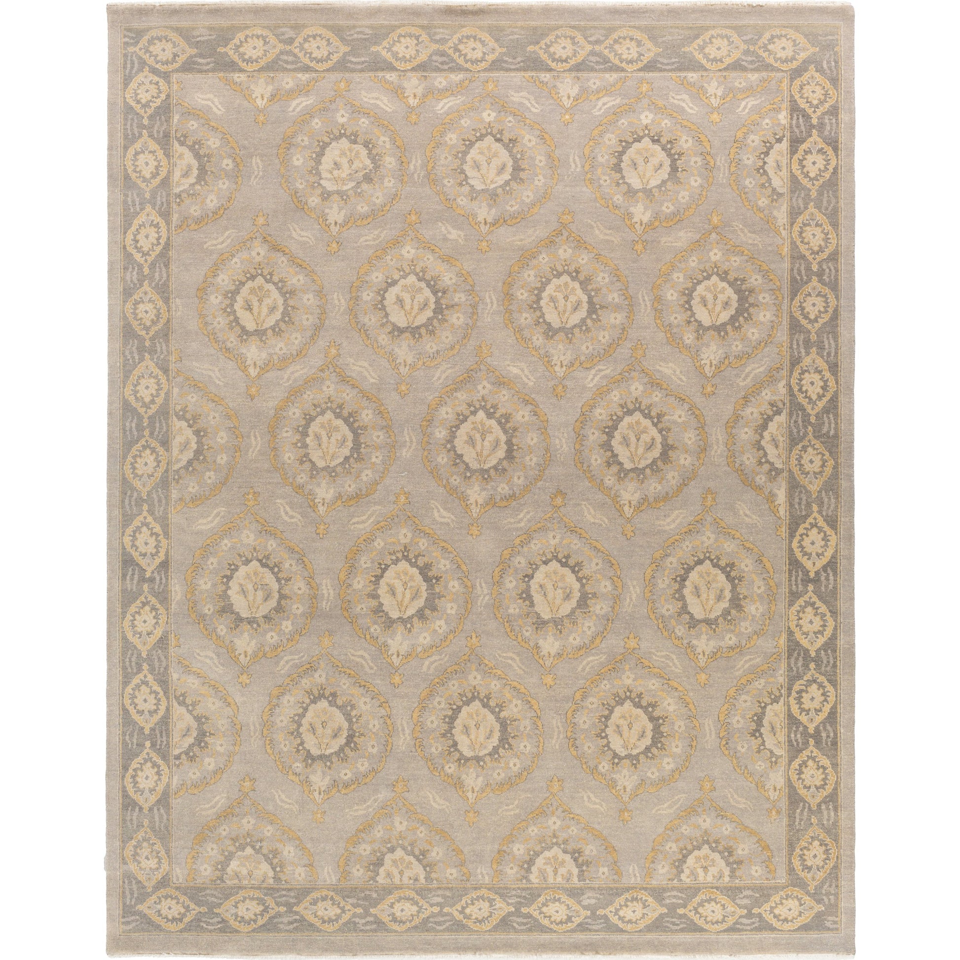 Jade JDE-3002 Rug by Surya in taupe, medium green, tan, medium gray. Made from 100% handspun wool in a unique style.