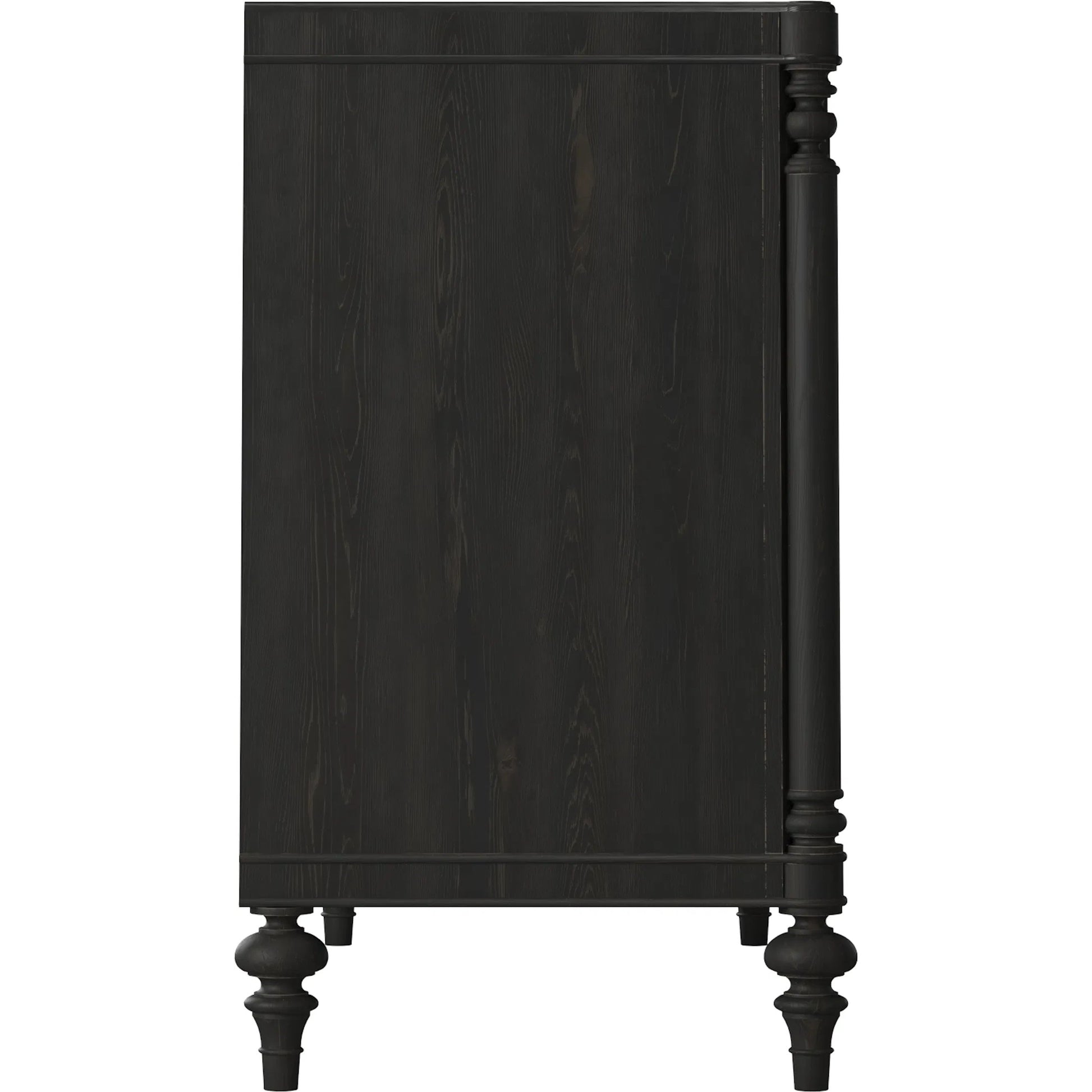 Atrium 3 Drawer Chest by A.R.T. Furniture in hand rubbed black, undertones of brown. Made from unique in a traditional style.
