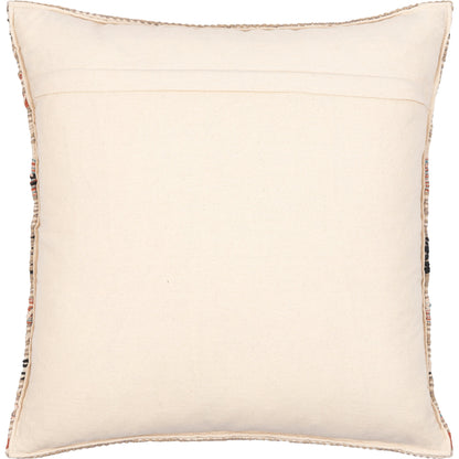 Jaden Pillow - 13453 by Surya in rust, black, blue, light beige, medium gray. Made from 100% cotton in a eclectic & global style.