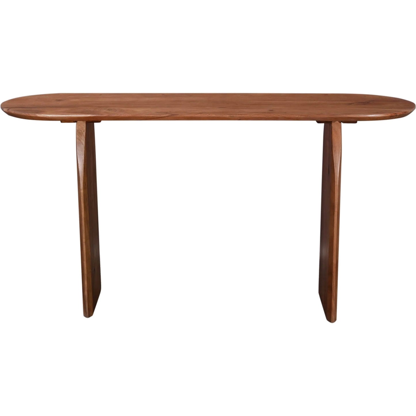005 SI-2325091 | Additional Silo | Domingo Console by LH Imports in brown and pecan. Made from solid acacia in a unique style.