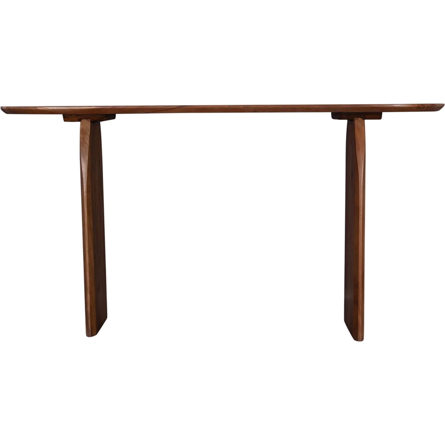 006 SI-2325091 | Additional Silo | Domingo Console by LH Imports in brown and pecan. Made from solid acacia in a unique style.