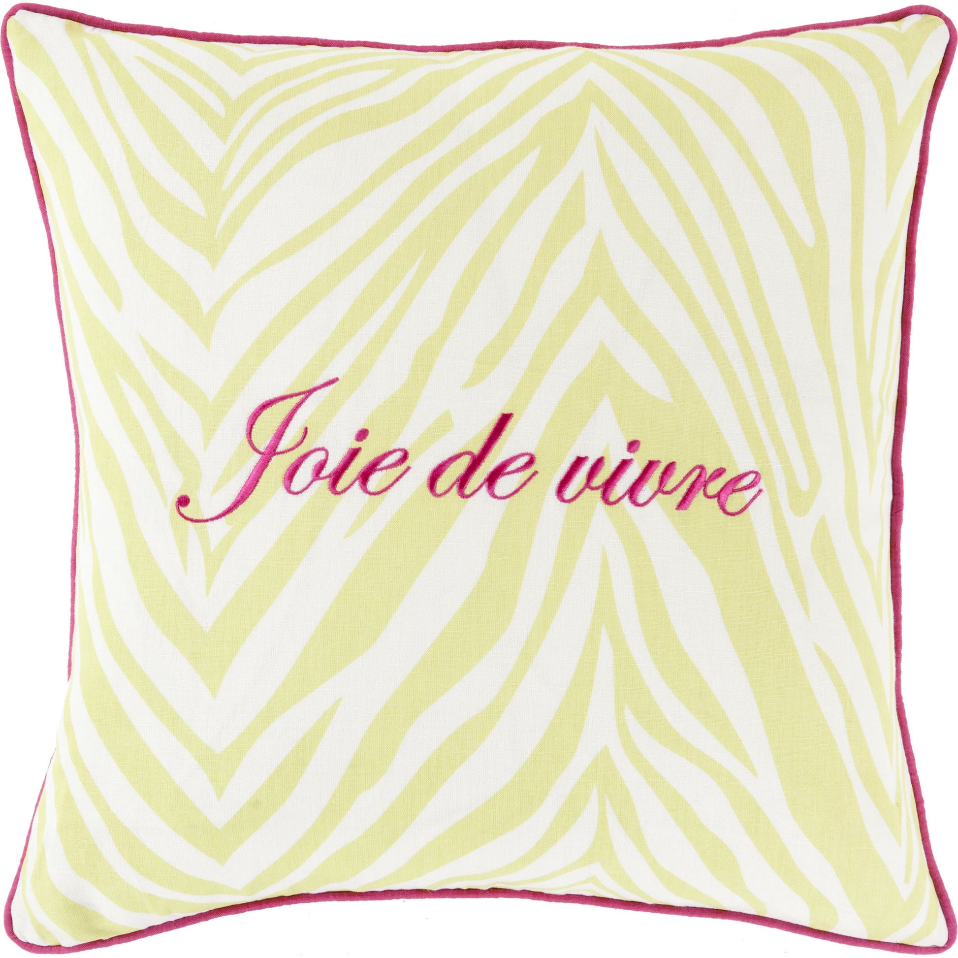 Joie De Vivre Pillow - 13455 by Surya. Made from unique in a modern style.