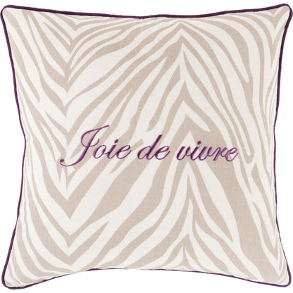 Joie De Vivre Pillow - 13455 by Surya. Made from unique in a modern style.