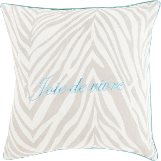 Joie De Vivre Pillow - 13455 by Surya. Made from unique in a modern style.