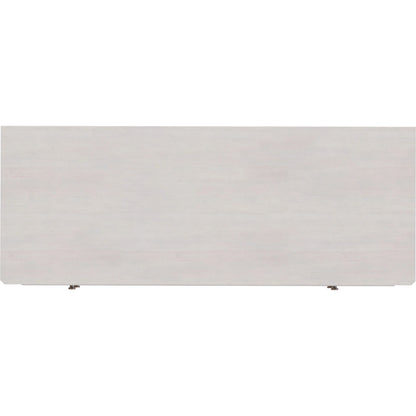 Mezzanine Single Dresser by A.R.T. Furniture in dove gray. Made from parawood, poplar solids, maple veneer, mirror in a modern style.