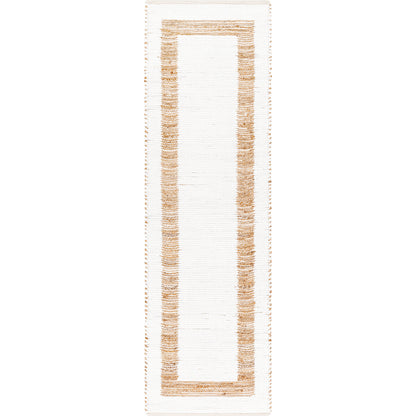 Jean Rug - 32470 by Livabliss. Made from main: 60% recycled fabric, main: 40% jute in a unique style.