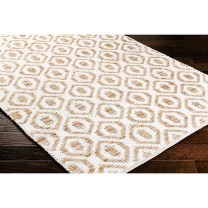 Jean Rug - 32472 by Livabliss. Made from main: 60% recycled fabric, main: 40% jute in a unique style.