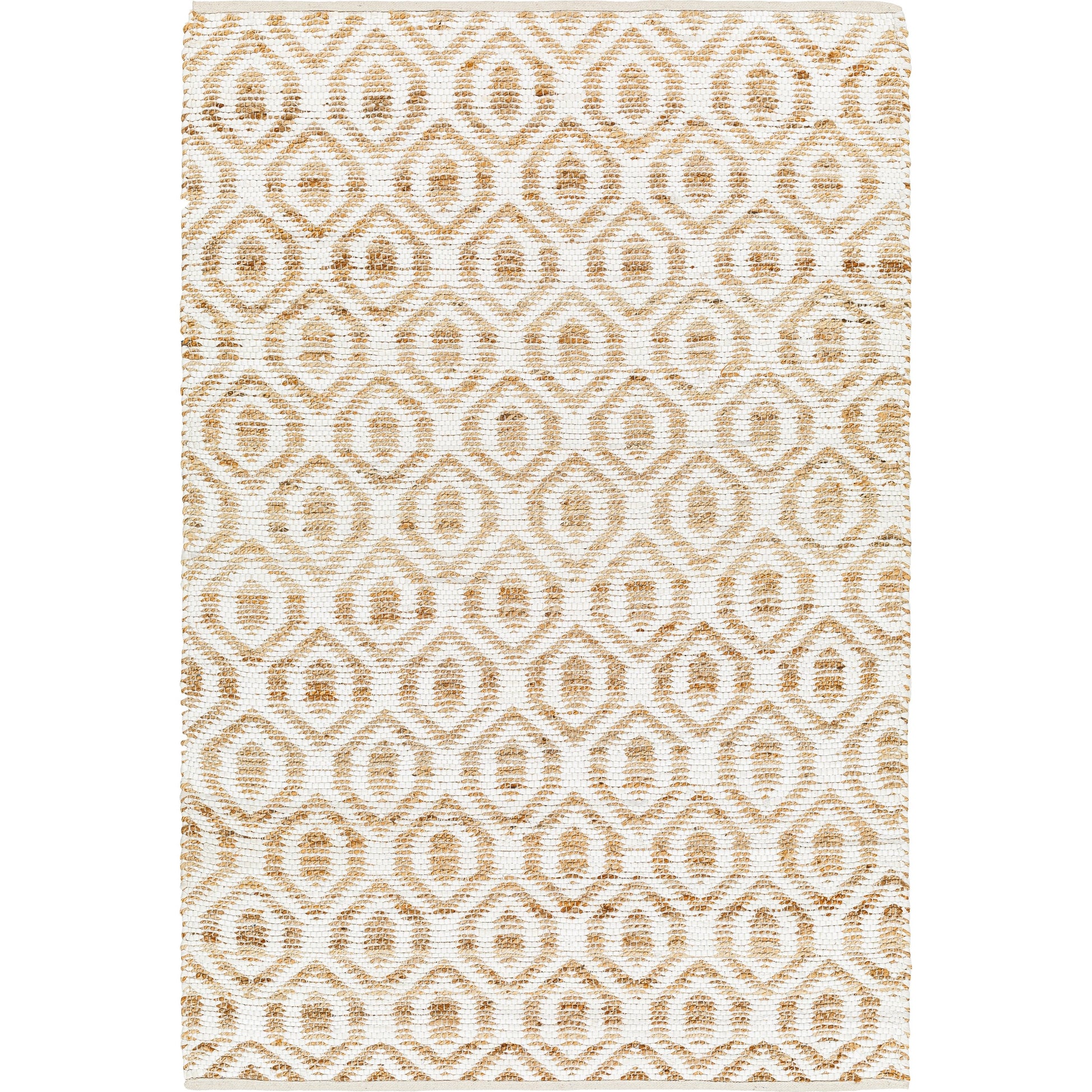 Jean Rug - 32472 by Livabliss. Made from main: 60% recycled fabric, main: 40% jute in a unique style.