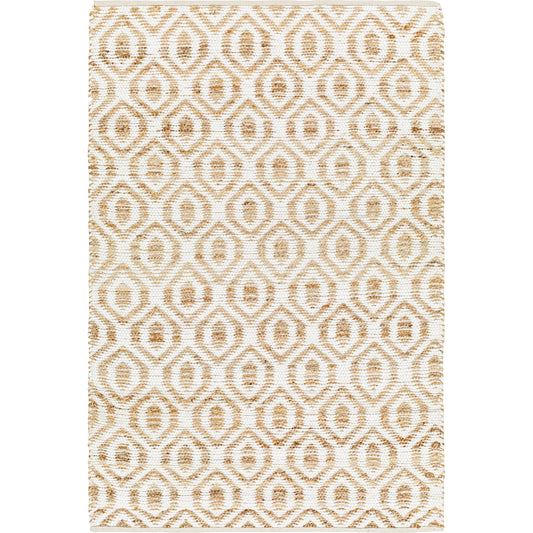 Jean Rug - 32472 by Livabliss. Made from main: 60% recycled fabric, main: 40% jute in a unique style.