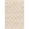 White, Tan / 2'3" x 3'9"