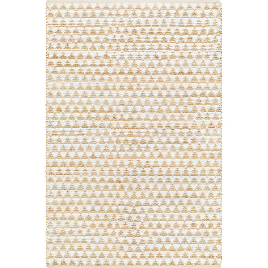 Jean Rug - 32474 by Livabliss. Made from main: 60% recycled fabric, main: 40% jute in a unique style.