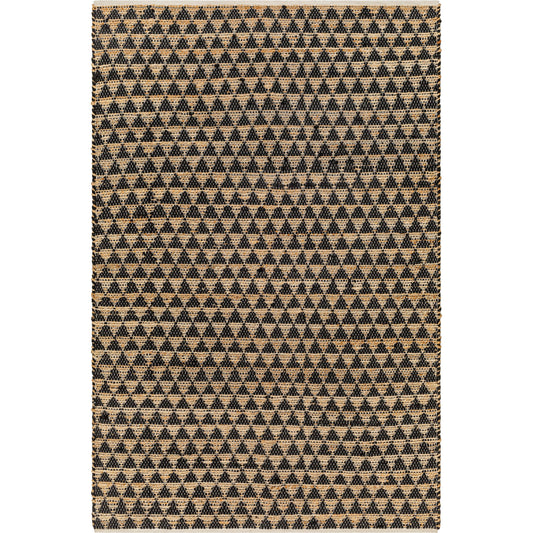 Jean Rug - 32474 by Livabliss. Made from main: 60% recycled fabric, main: 40% jute in a unique style.