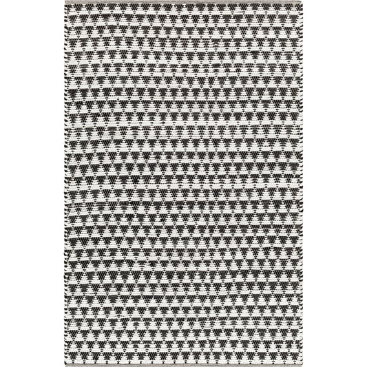 001 SI-1922023,SI-1922024,SI-1922025,SI-1922026,SI-1922027,SI-1922028 | Primary Silo | Jean Rug - 32475 by Livabliss in ivory, black. Made from main: 100% recycled fabric in a unique style.