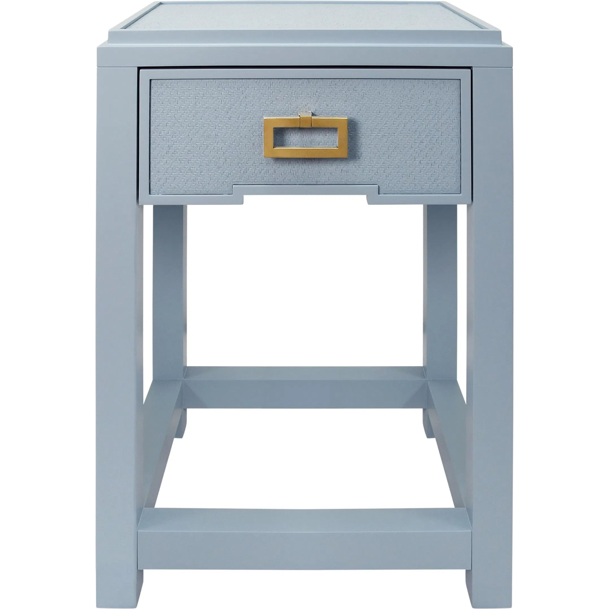 Jean One Drawer Side Table by Worlds Away. Made from solid wood, mdf in a eclectic & global style.