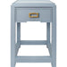 Jean One Drawer Side Table by Worlds Away. Made from solid wood, mdf in a eclectic & global style.