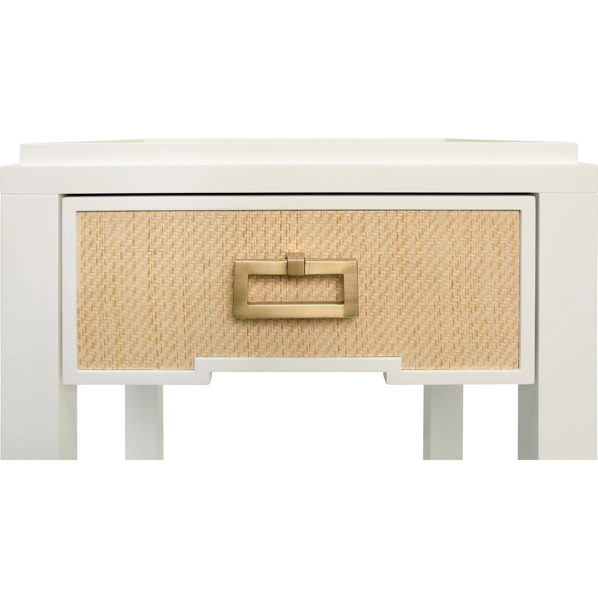Jean One Drawer Side Table by Worlds Away. Made from solid wood, mdf in a eclectic & global style.