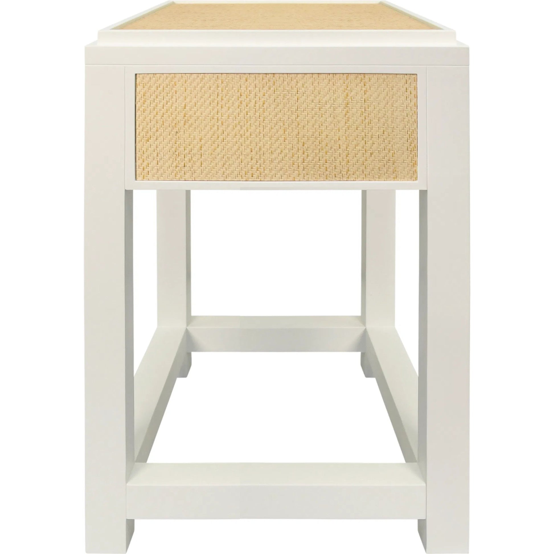 Jean One Drawer Side Table by Worlds Away. Made from solid wood, mdf in a eclectic & global style.