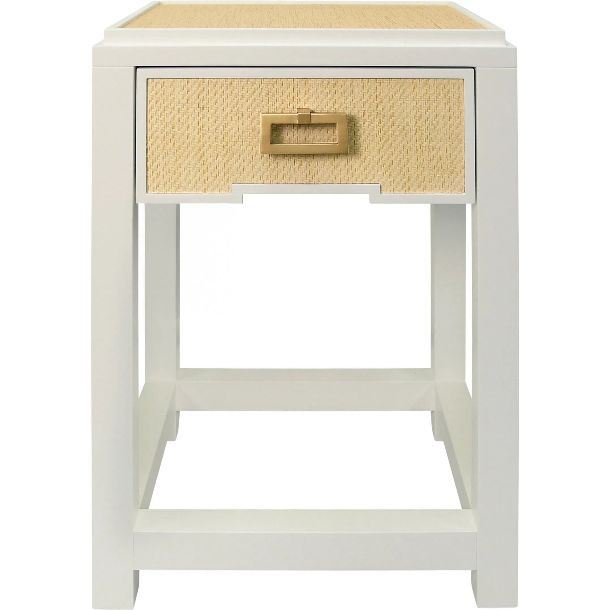 Jean One Drawer Side Table by Worlds Away. Made from solid wood, mdf in a eclectic & global style.