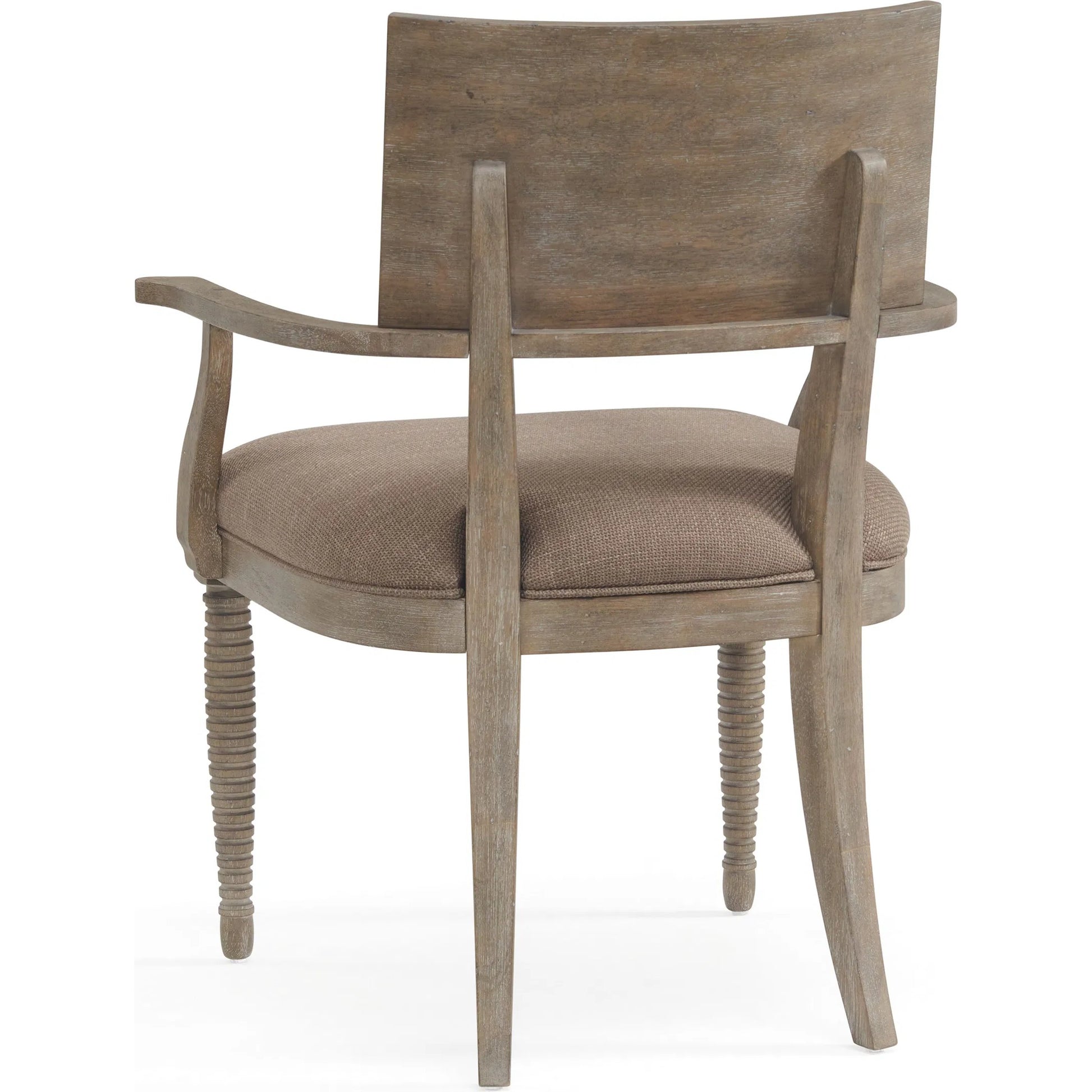 Reforma Upholstered Arm Chair by A.R.T. Furniture in tapenade, wheat. Made from parawood solids, random match flaky oak veneers, foam, fabric in a traditional style.