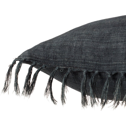 Jemina JEM01 Pillow by Jaipur Living. Made from 100% linen in a coastal style.