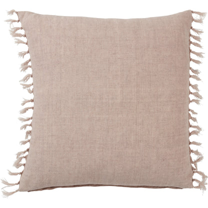 Jemina JEM01 Pillow by Jaipur Living. Made from 100% linen in a coastal style.