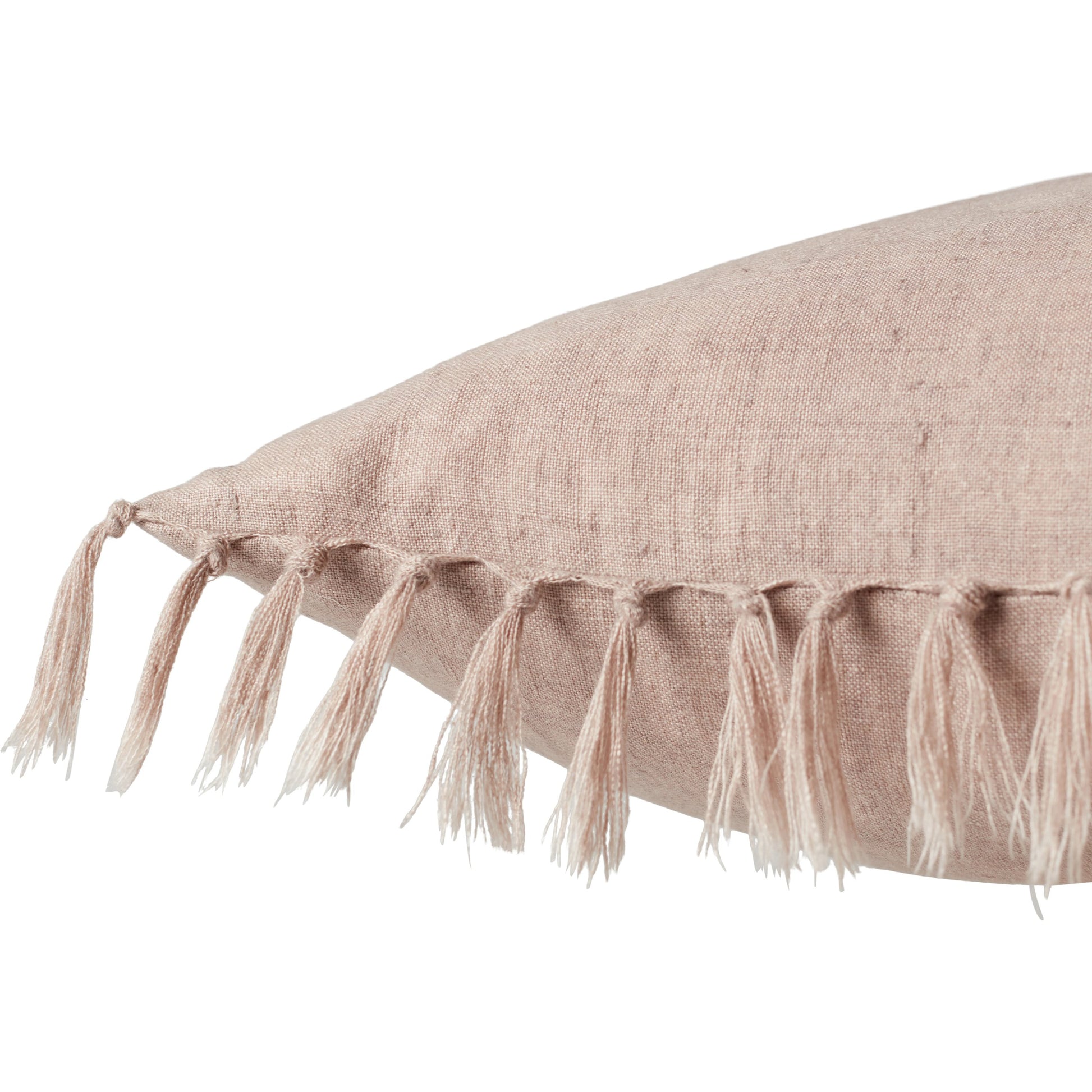 Jemina JEM01 Pillow by Jaipur Living. Made from 100% linen in a coastal style.