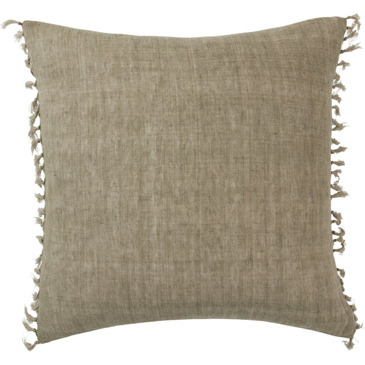 Jemina JEM01 Pillow by Jaipur Living. Made from 100% linen in a coastal style.