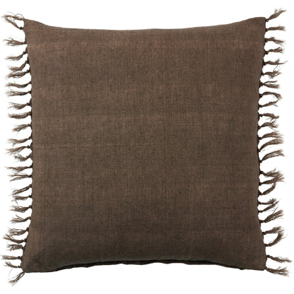 Jemina JEM01 Pillow by Jaipur Living. Made from 100% linen in a coastal style.