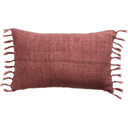 Jemina JEM01 Pillow by Jaipur Living. Made from 100% linen in a coastal style.