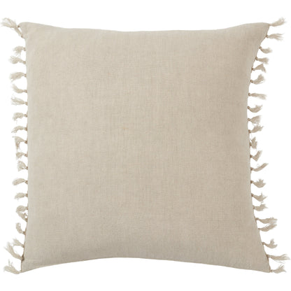 Jemina JEM01 Pillow by Jaipur Living. Made from 100% linen in a coastal style.
